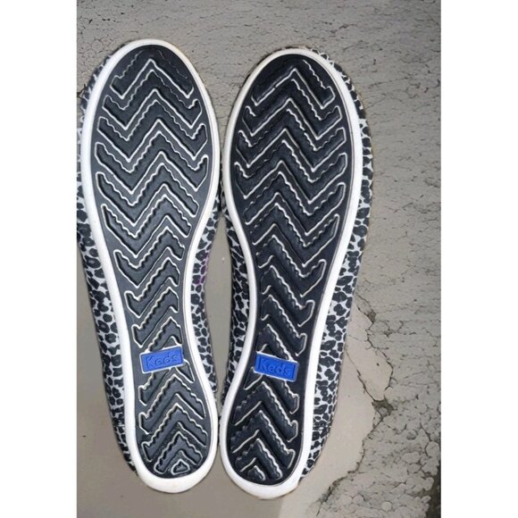 NEW Keds Dream Foam Leopard Sneakers Canvas Low Top Slip On Women's Size 8 - Picture 4 of 5